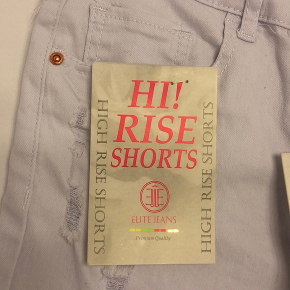 Elite Jeans NWT HiRise ButtonFly Distressed J5/6 - Picture 6 of 13
